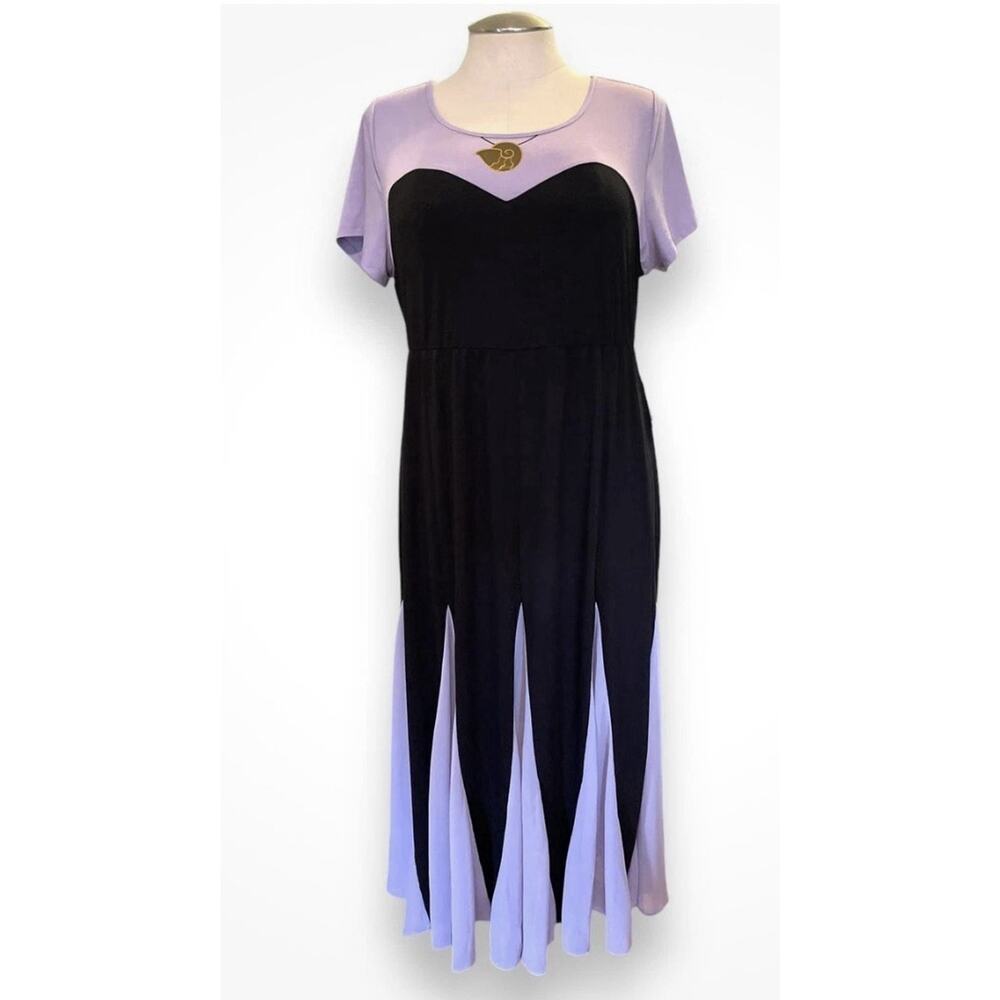 Torrid 2 Disney Villains Ursula Dress Sz 2X Little Mermaid Costume Cosplay NWT